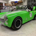 1969 Austin Healey Sprite race car similar to mg midget mga track jaguar xke xk