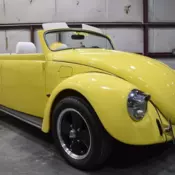 1969 Beetle  With 36638 Miles, YELLOW Sedan
