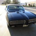 1969 Black Pontiac GTO soft top convertable  CLASSIC