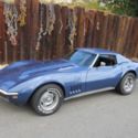 1969 BLUE CORVETTE 427 435 4-SPEED CALIFORNIA CAR TILT/TELE