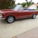 1969 BMW 1600 BAUR CABRIOLET