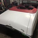 1969 Buick Skylark Convertible Custom 5.7L One owner.  White with red interior.