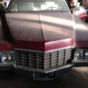 1969 Cadiallac DeVille Convertible White Leather Interior