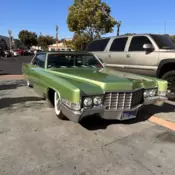 1969 Cadillac 62 Sedan Green