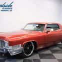 1969 Cadillac DeVille  13602 Miles Orange Coupe 500 V8 4 Speed Automatic w/ Over