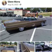 1969 Cadillac DeVille Brown chrome