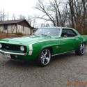 1969 CAMARO 396 SS BIG BLOCK AUTO PS PB STRAIGHT FACTORY BEAUTIFUL RALLY GREEN