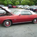 1969 CAMARO CONVERTABLE ORIGINAL 6 CYLINDER 3 SPEED ON COLUM