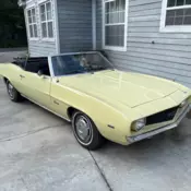 1969 Camaro convertible all original