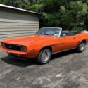 1969 CAMARO CONVERTIBLE RS 4SPD 12 BOLT PS PDB TACH GAUGES DELUXE