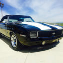 1969 Camaro Convertible Tux Black & White Stripes Turn Key Show Car &#034;FULL VIDEO&#034;