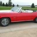 1969 camaro convertible with ss trim added