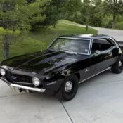 1969 CAMARO NUMBER MATCHING 327 REBUILT TO 350HP AUTO PS DISC ORIGINAL METAL