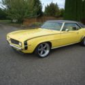 1969 Camaro RARE Daytona Yellow w/ Yellow Houndstooth Interior #s 350-4Speed