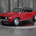 1969 CAMARO Real SS 4 spd Buckets, Restored VERY CLEAN Garnet Red 4 Speed Manual