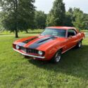 1969 CAMARO REAL X33 Z28 302DZ 4SPD 12 BOLT PS PDB TACH GAUGES HUGGER ORANGE