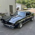 1969 CAMARO RS SS 396 4SPD 12 BOLT PDB BUCKETS CONSOLE DEEP TUXEDO BLACK