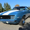 1969 Camaro RS/SS 427 4 Speed 12 Bolt Posi Glacier Blue Cali Car Deluxe Interior