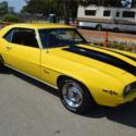 1969 Camaro Z28 Coupe, 2,587 Miles Daytona Yellow, 302/290hp, 4-Speed, Frame Off