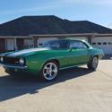 1969 Camaro Z/28 recreation, Rally Green with White Racing Stripes