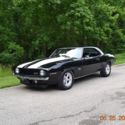 1969 CAMARO Z/28 TRIM 350 4SPD PS PDB SOLID STRAIGHT BEAUTIFUL TUXEDO BLACK NEW
