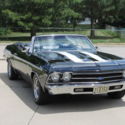1969 Chevelle Convertible Yenko Tribute. Triple Black Color