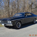 1969 CHEVELLE SS 396 4SPD SOLID ORIGINAL METAL ALL OVER BEAUTIFUL TUXEDO BLACK