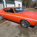 1969 Chevelle SS 396 NEW Paint rebuilt 396 hugger orange paint new