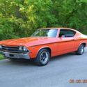 1969 CHEVELLE SS 396 SOLID METAL EVERYWHERE BEAUTIFUL HIGH QUALITY MONACO ORANGE