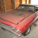 1969 Chevelle SS Super Sport Convertible 396 Project Car Missing Motor