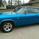 1969 Chevelle SS -- true SS car -- factory tach and gauges, 12-bolt posi.