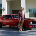 `1969 Chevey Camaro Z28 trim  Gorgeous Red Muscle Car