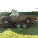 1969 CHEVROLET C-20 PICKUP, 4 SPEED, POWER STEERING, POSI, 4.56 GEAR, NO ENGINE