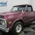 1969 Chevrolet C10  48317 Miles Purple Pickup Truck 305 V8 3 Speed Automatic