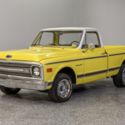 1969 Chevrolet C10  78878 Miles Yellow Pickup Truck 307 V8 3-Spd Manual