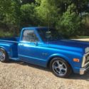 1969 Chevrolet C10 C-10 Stepside Blue 350/Auto 4/6 Drop 17&#039;s Digital Gauges NR!!