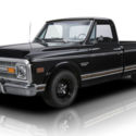 1969 Chevrolet C10 Pickup Truck 88,942 Miles Black Pickup Truck  3 Speed Automat