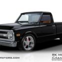 1969 Chevrolet C10 Pickup Truck  Black Truck 454 V8 4 Speed Automatic
