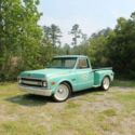 1969 Chevrolet C10 Rat Rod, Straight 6, 3 on the tree