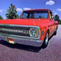 1969 Chevrolet C10 shortbed lowered A/C tilt steering tachometer 350 V-8 muscle