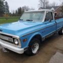 1969 Chevrolet C10/K10 Pickup Blue RWD Manual custom