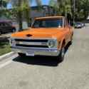 1969 Chevrolet C10/K10 Pickup Orange RWD Automatic Stepside