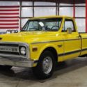 1969 Chevrolet C20  30131 Miles Commercial Yellow Pickup Truck 396 Big Block Tur