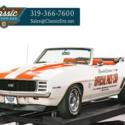 1969 Chevrolet Camaro  0 Dover White Convertible 350 V8 3 Speed Automatic