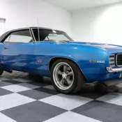 1969 Chevrolet Camaro  259 Miles BLUE Coupe 350ci V8 700r4 Overdrive