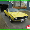1969 Chevrolet Camaro 327 8-Cyl 2-Speed Automatic RWD MASSACHUSETTS c84345