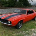 1969 Chevrolet Camaro - 4 Spd Manual - Factory Hugger Orange - Protect-O-Plate