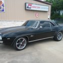 1969 Chevrolet Camaro  74660 Miles Black  454 Big Block V8 Turbo 400 Automatic