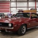 1969 Chevrolet Camaro  79859 Miles Maroon Coupe 350ci V8 Manual