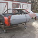 1969 chevrolet camaro body shell